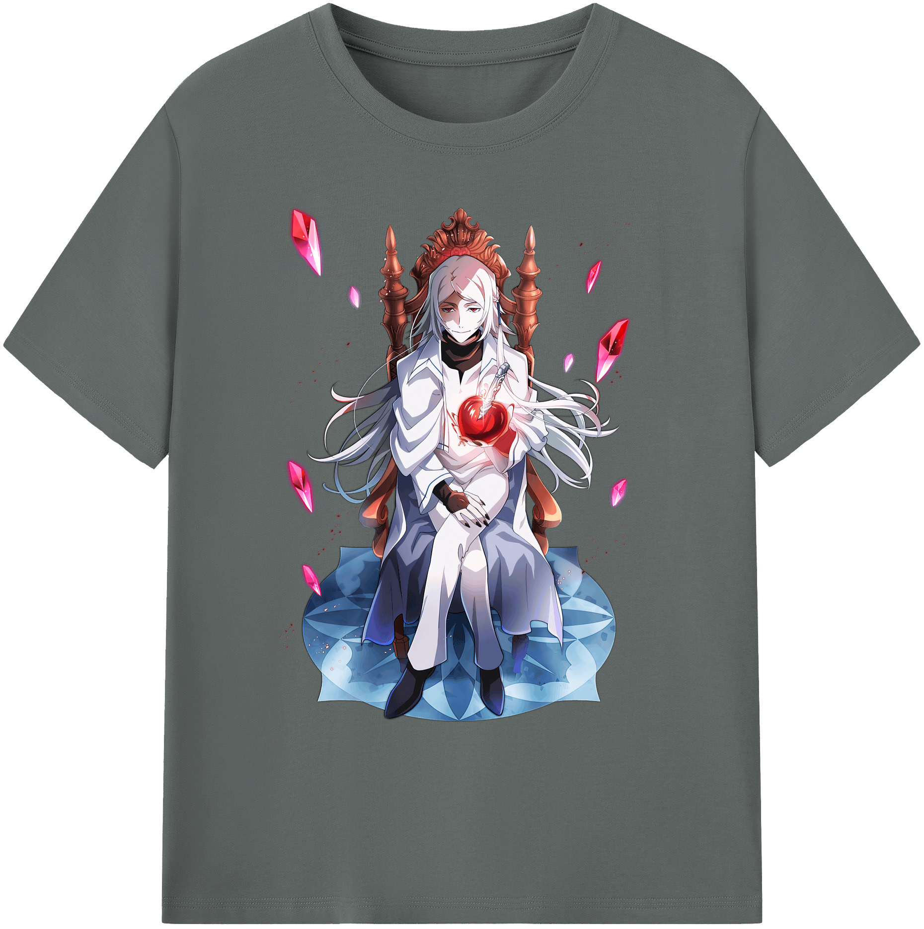 （画像用） 文豪ストレイドッグス Bungo Stray Dogs 綿100％ メンズ半袖Tシャツ｜肌触りやわらか＆通気性